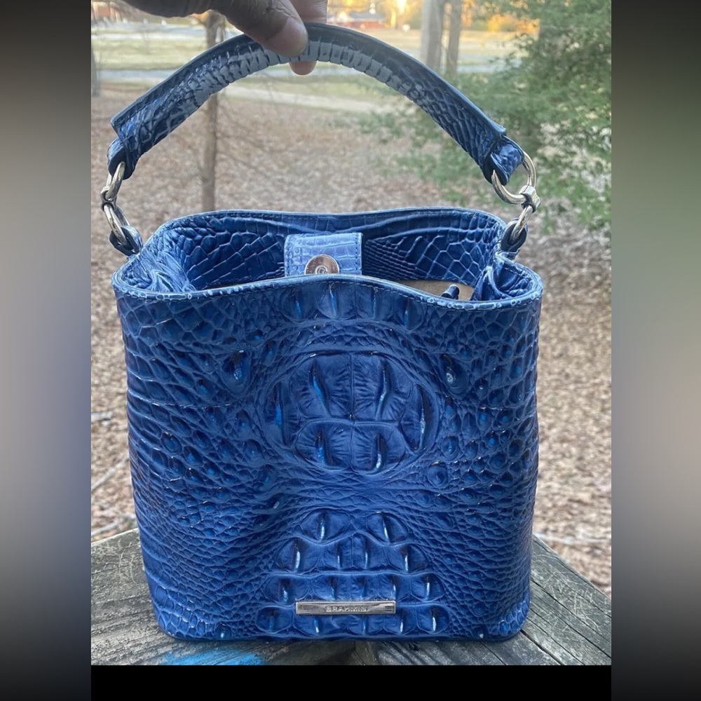 SOLD!!!Brahmin Bluebonnet Small Tote